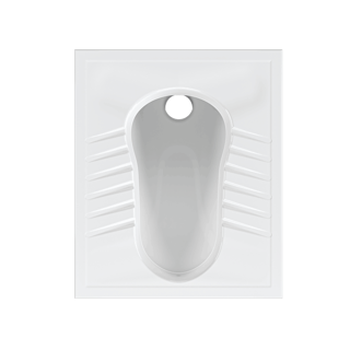 توالت زمینی چینی کرد مدل آرین ریم لس